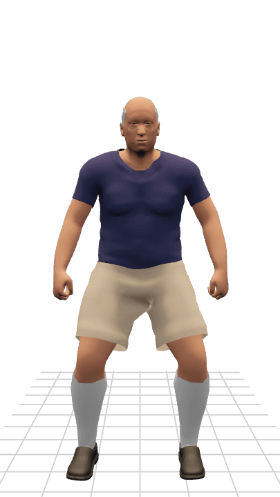 Eldon Larry sprint simulator contestant