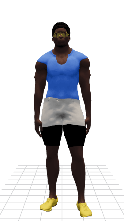 Tyro Blade sprint simulator contestant